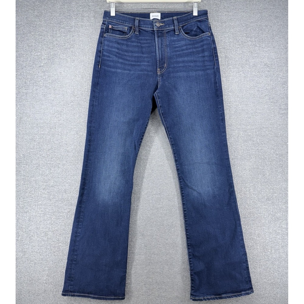 Hudson Blair High Rise Bootcut Jeans Women Size 30 Blue Denim Western
